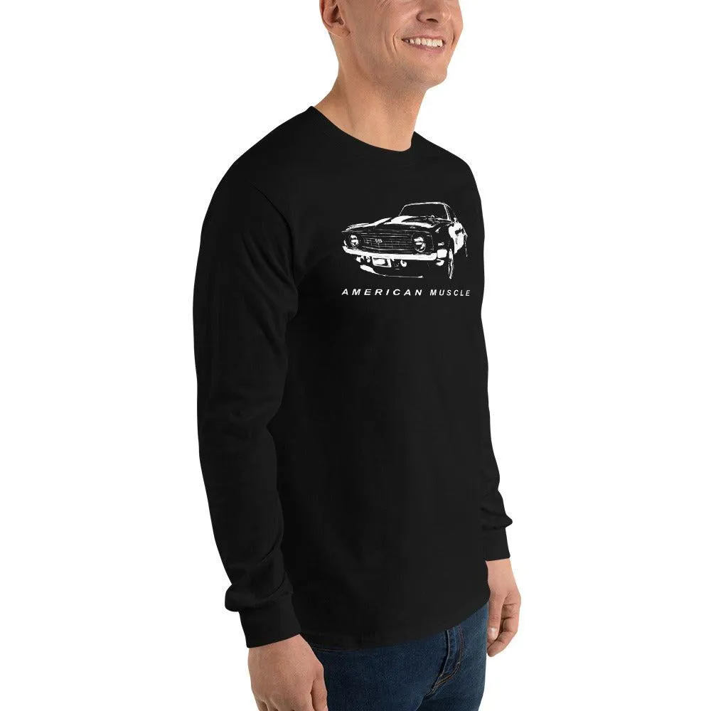 1969 Camaro Long Sleeve American Muscle Car Shirt