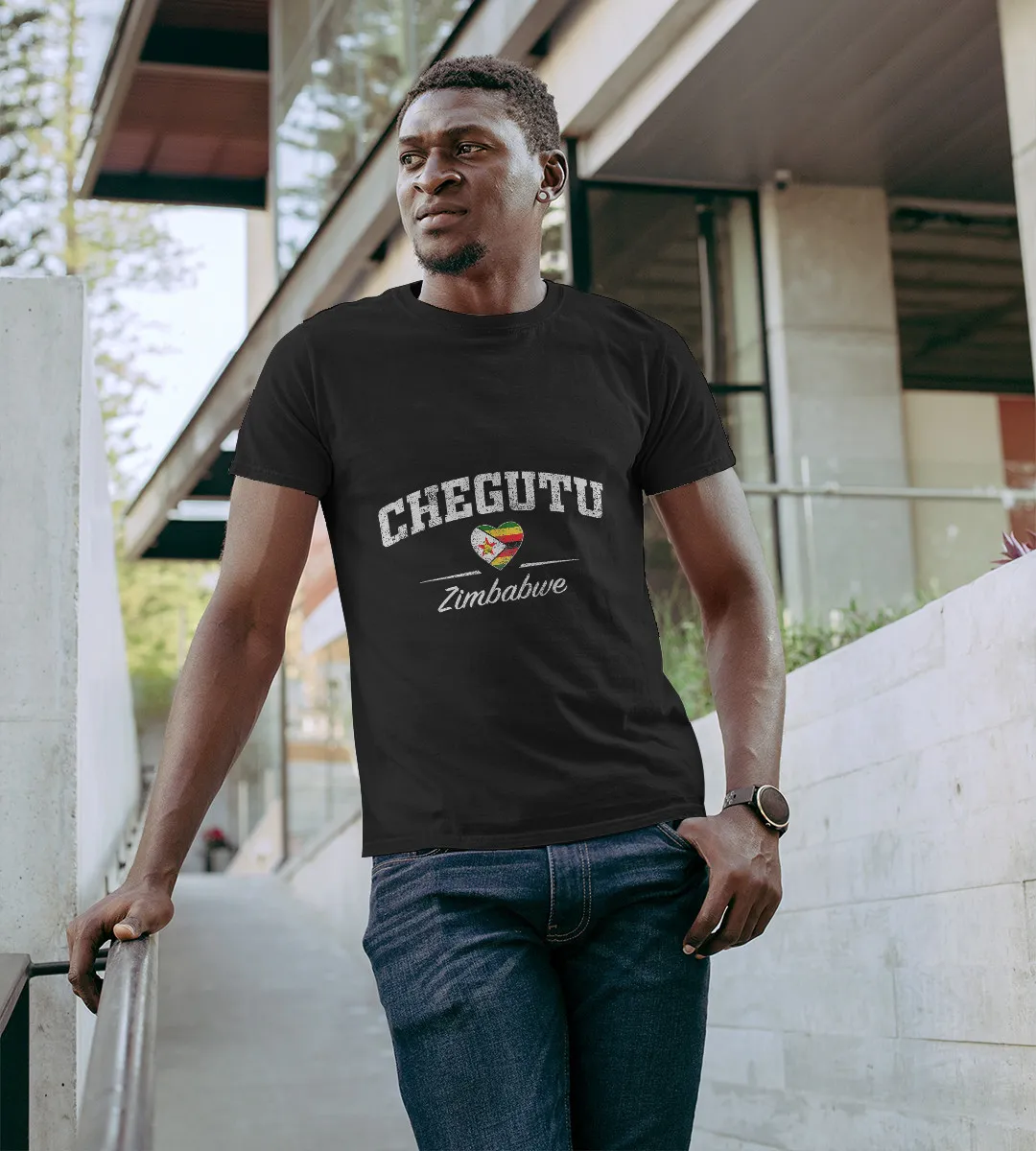 1sttheworld T-Shirt - Chegutu Zimbabwe T-Shirt Black A35