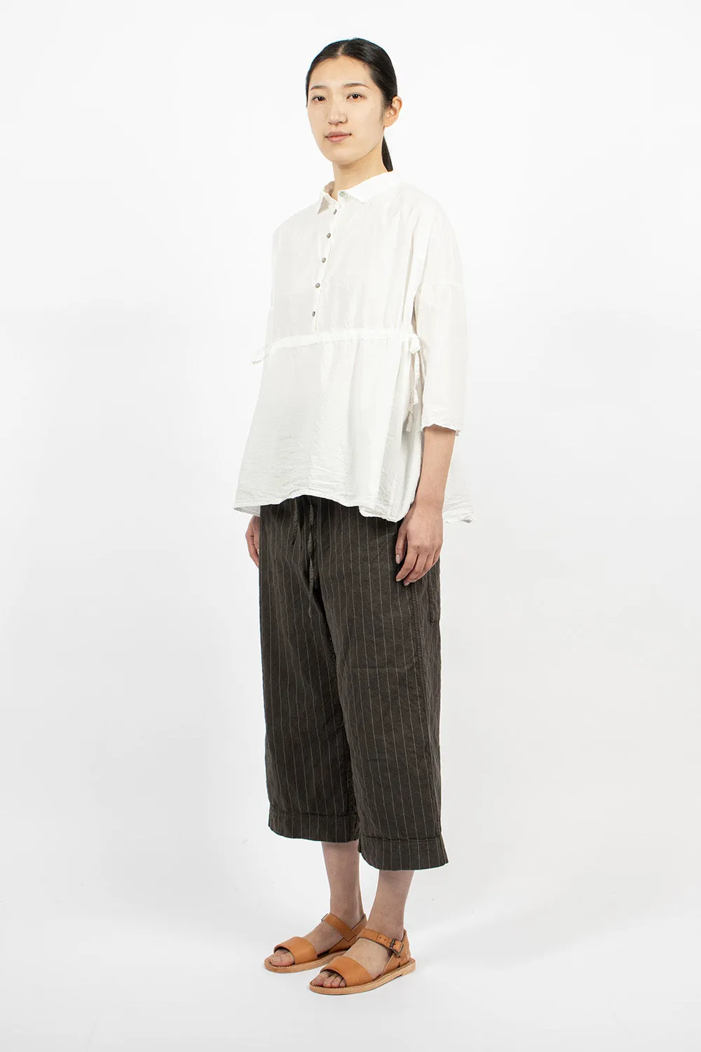 23_251 Pinstripe W&S Trousers Antracite