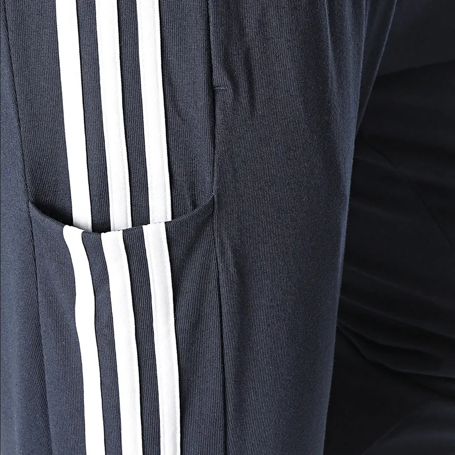 Adidas men's sports trousers in 3-stripe jersey IC0045 legion ink