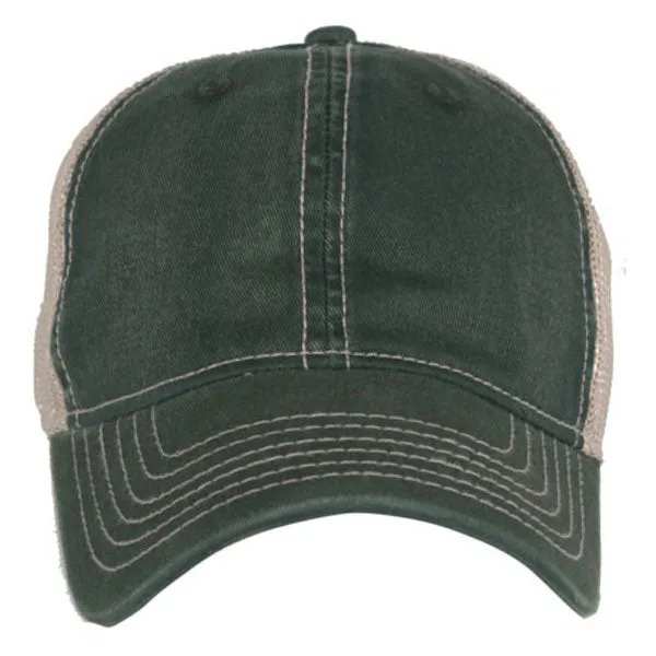 AHEAD Pine/Tan Tea Stained Mesh Back Cap