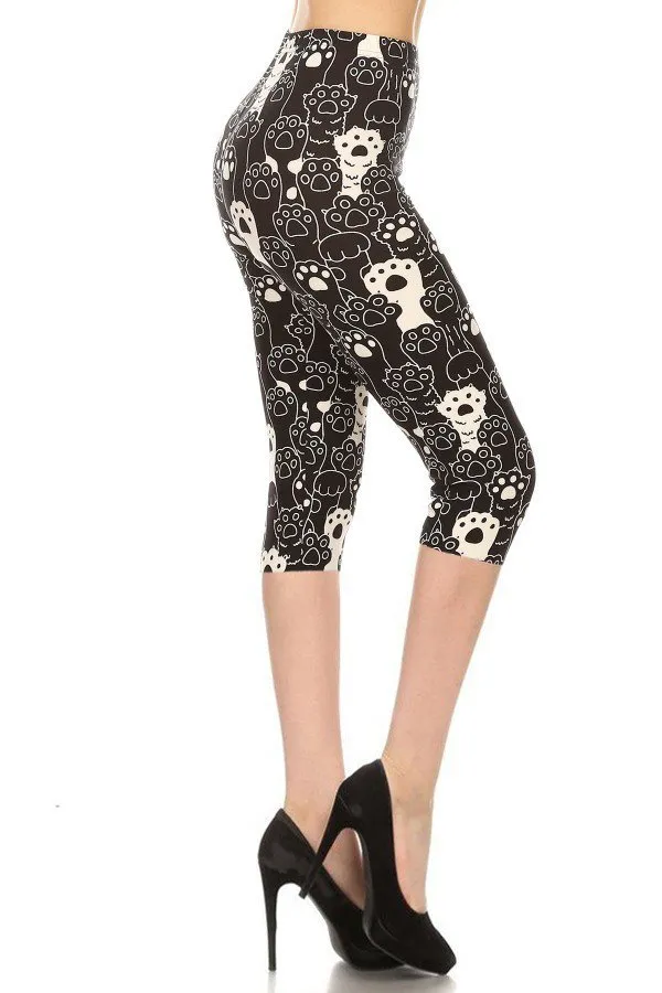 All Paws Up Capri Leggings