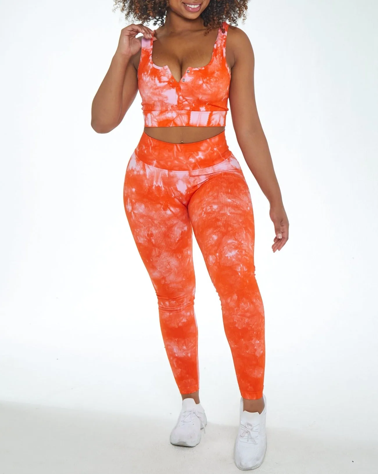 Allison Seamless Leggings - Sunset