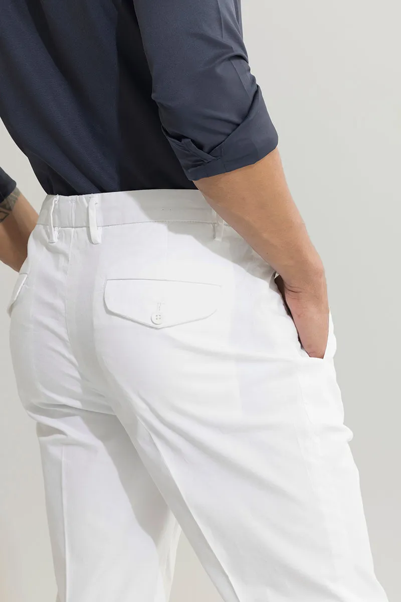 Astral White Trouser