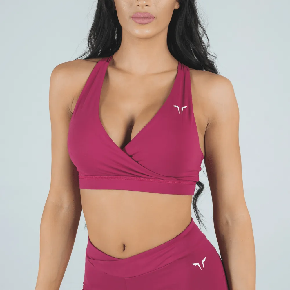 Athena Deep Fuchsia Look | Bra   Leggings