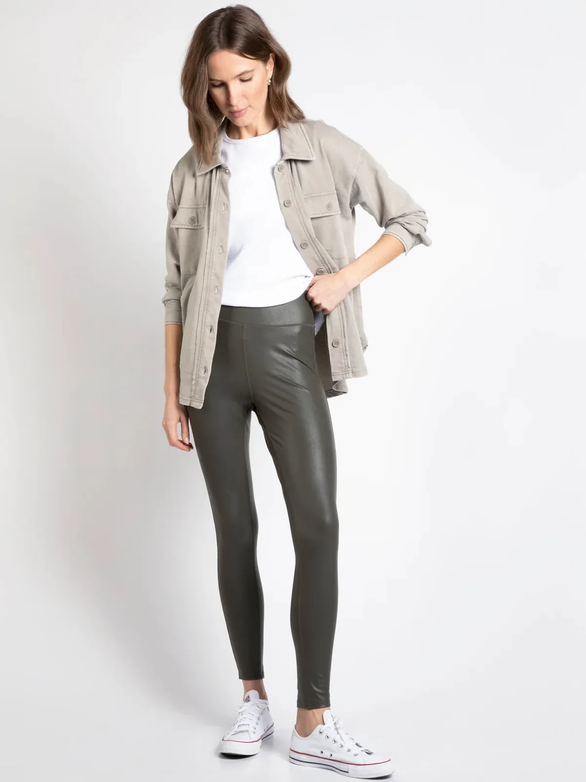 Ava Faux Leather Leggings