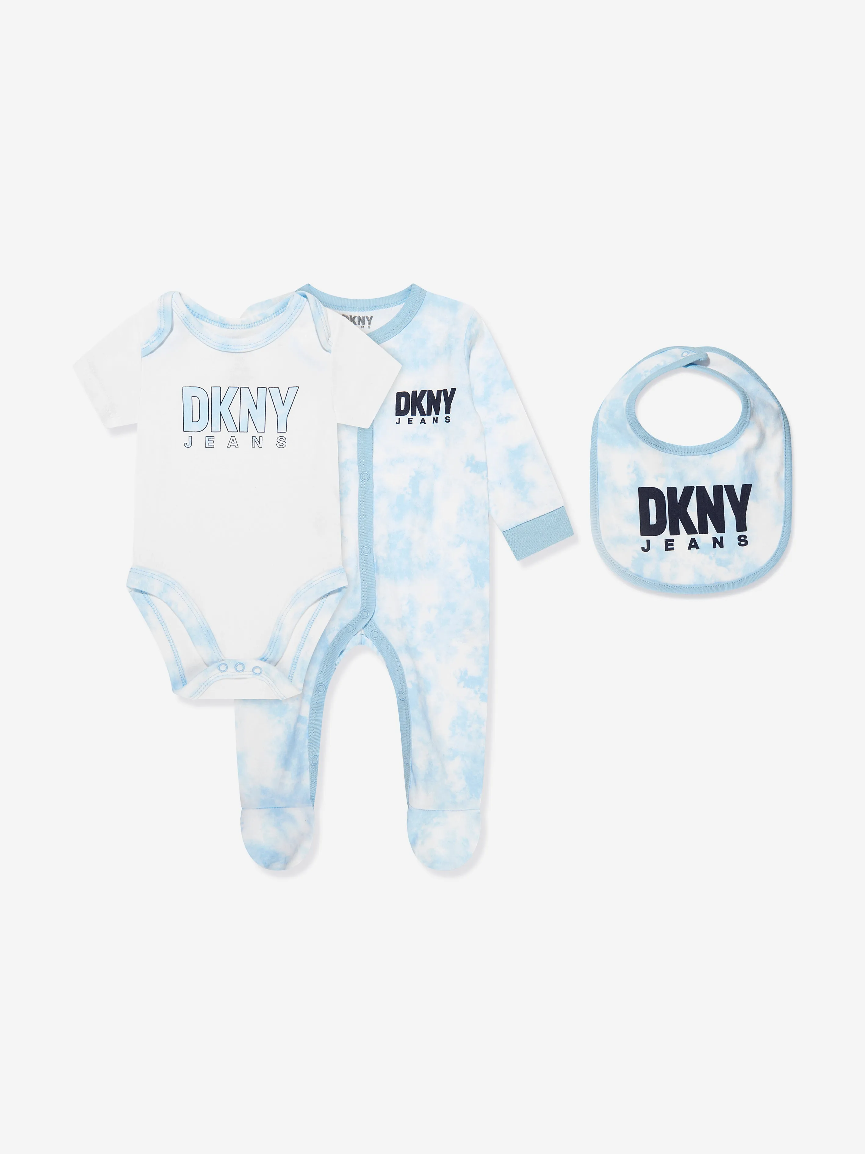 Baby Boys 3 Piece Hanging Gift Set in Blue