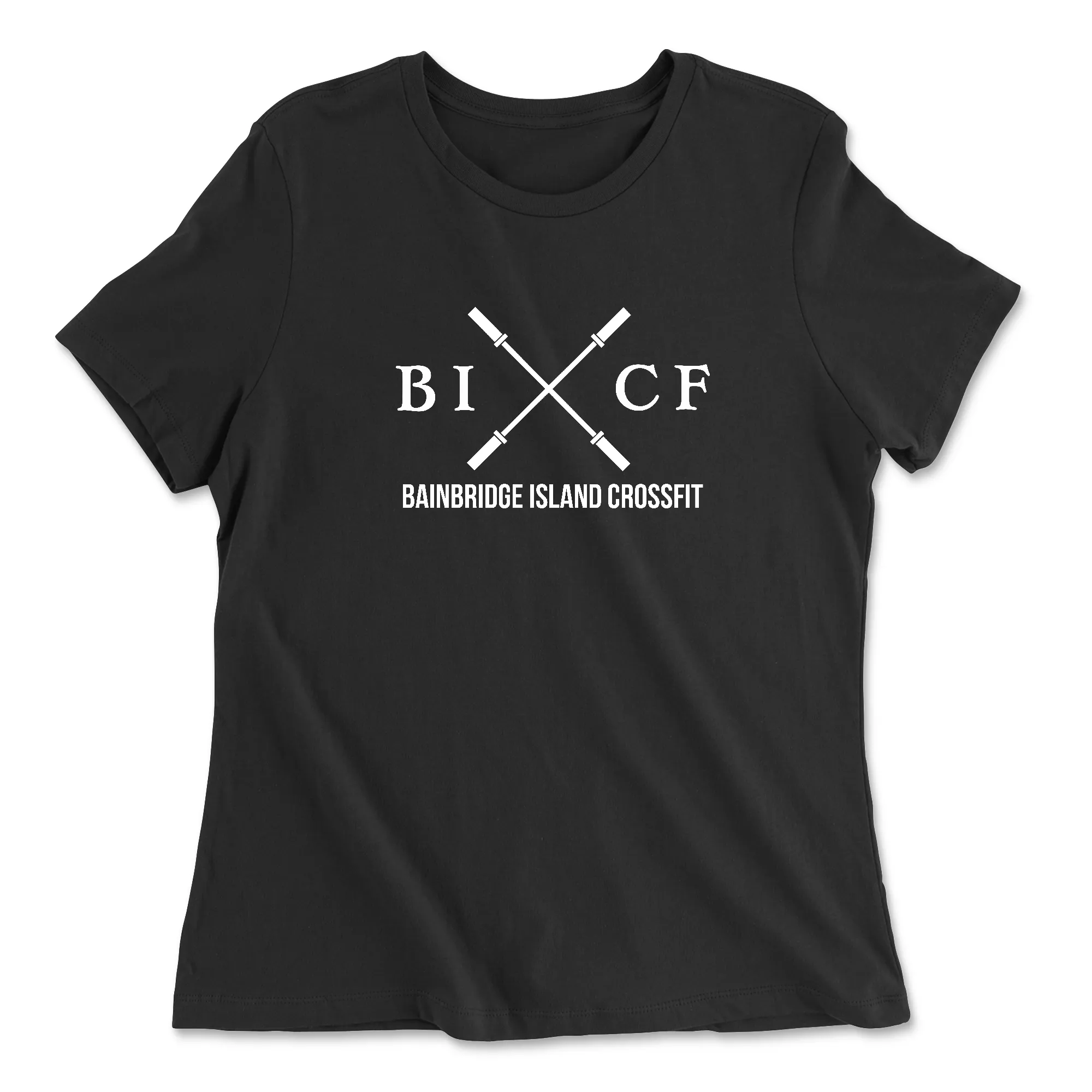 Bainbridge Island CrossFit BICF Womens - Relaxed Jersey T-Shirt