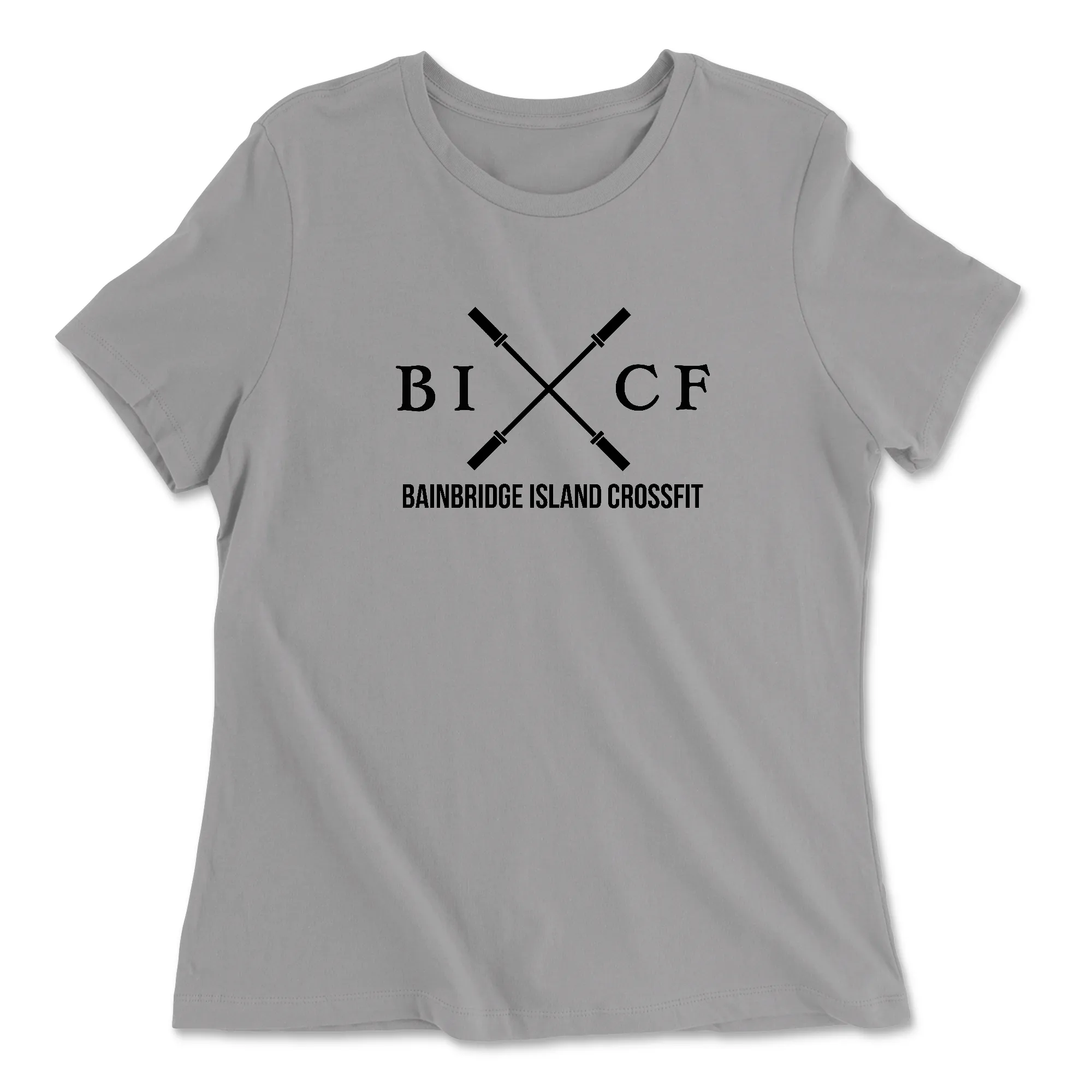 Bainbridge Island CrossFit BICF Womens - Relaxed Jersey T-Shirt