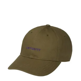 Carhartt WIP Canvas Script Cap Highland / Cassis