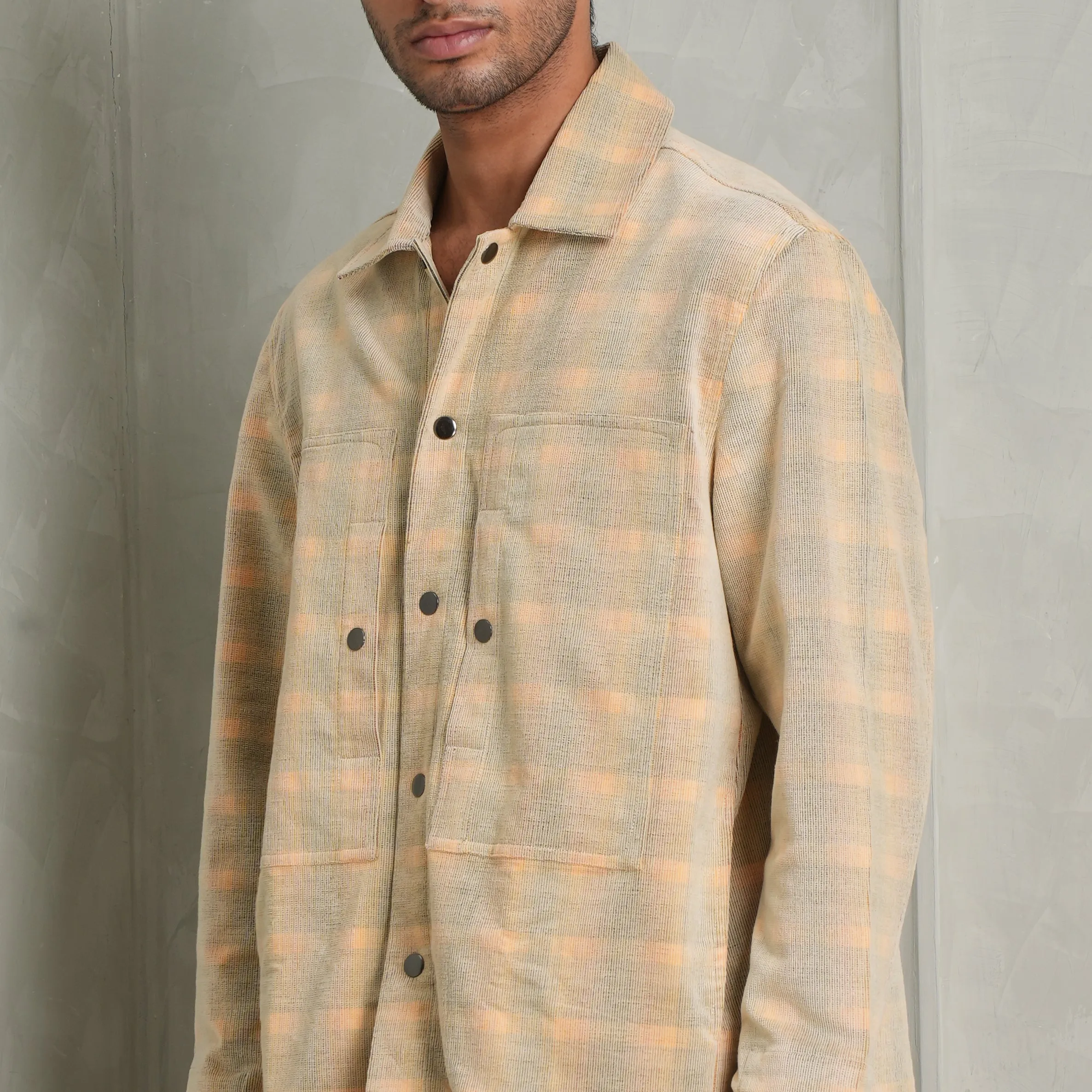 Checks Cordurory Overshirt