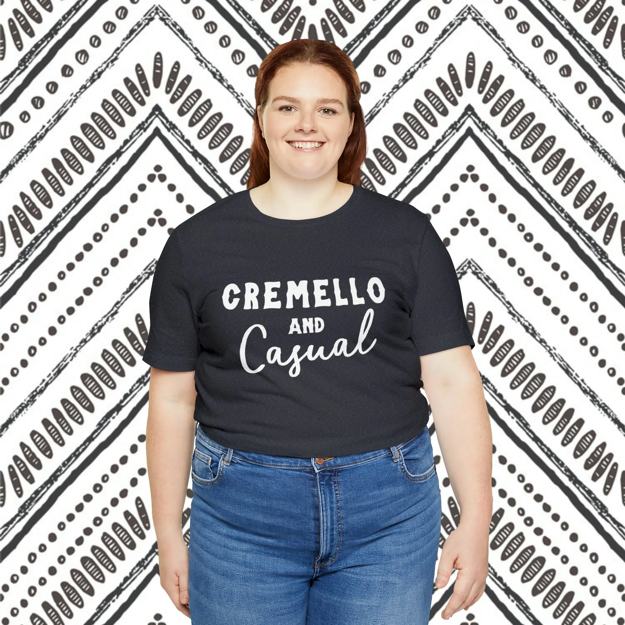 Cremello & Casual Short Sleeve Tee