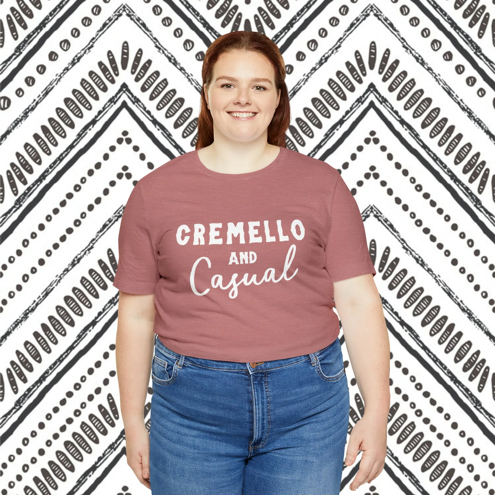 Cremello & Casual Short Sleeve Tee