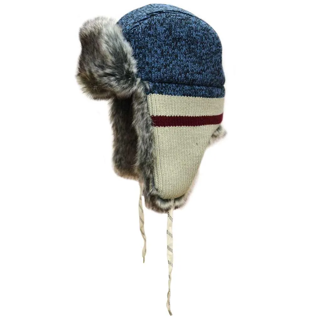 Crown Cap Men's Work Sock Rib Knit Aviator