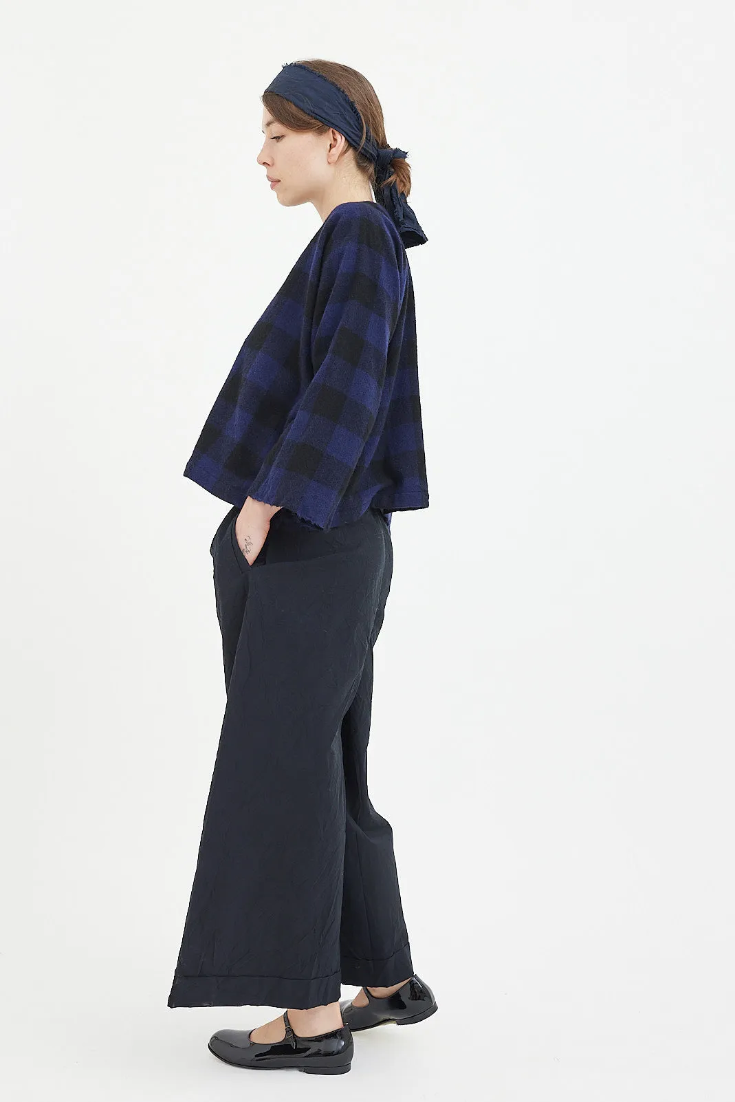 Daniela Gregis - Collard Shirt Jeroni - Stardust Blue/Black