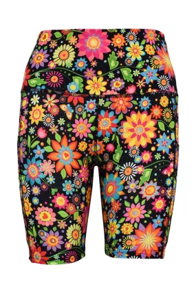 Flower Fiesta Shorts   Pockets