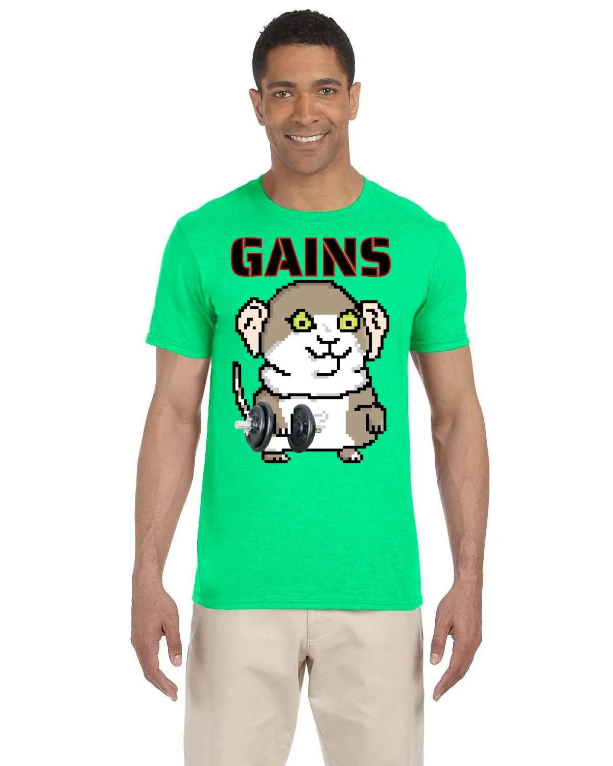 Gerbil Gains T-Shirt (Softstyle)