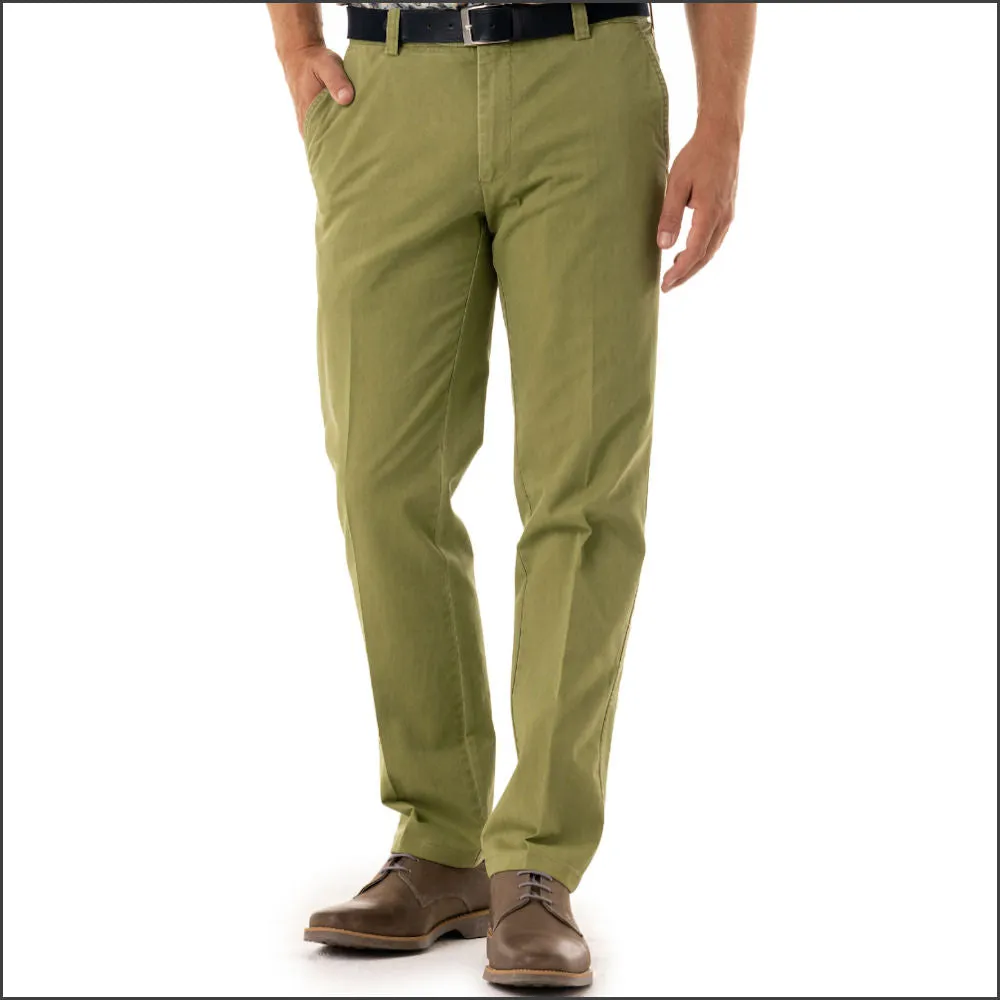 Gurteen Longford  Apple Stretch Cotton Chino*