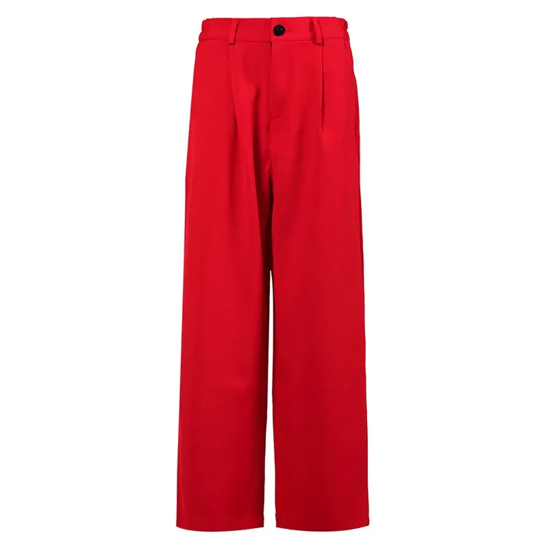 Jazz Up Classy Red Trousers