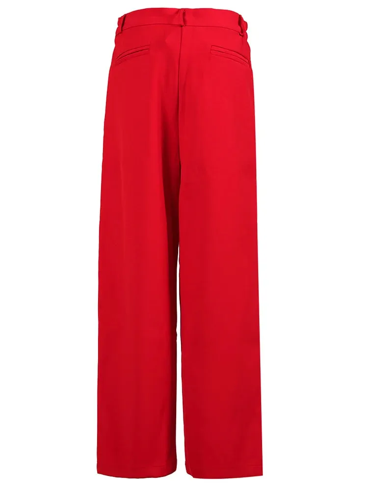 Jazz Up Classy Red Trousers