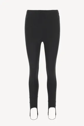 Leggings Stirrup in Schwarz