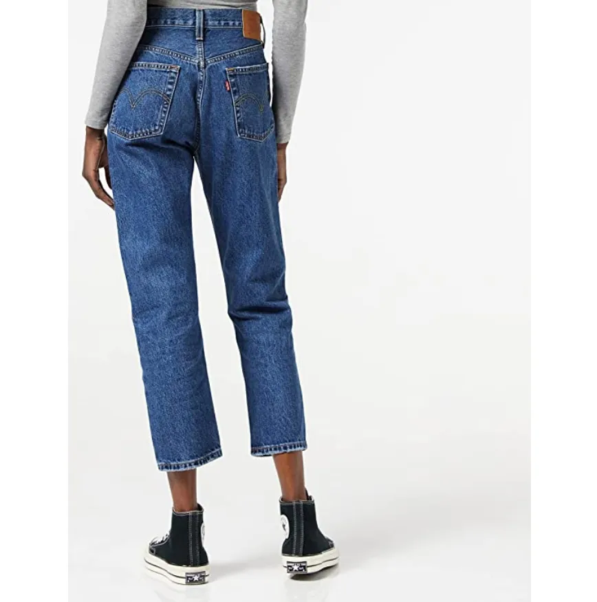 Levi's Jeans Cropped 501 362000224 blue