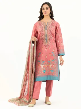 Limelight Coral Pink Jacquard 3-Piece Suit (P6642SU)