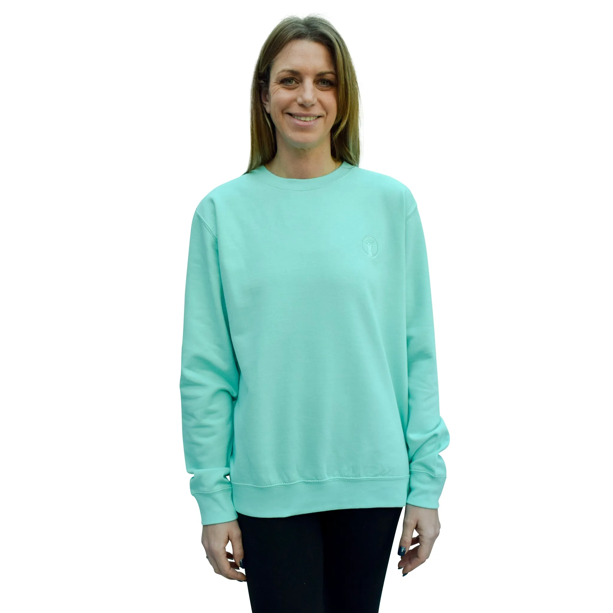 Magnificent Mint Llama Sweatshirt