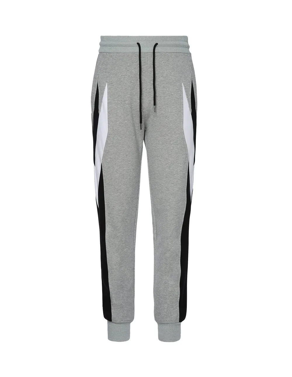 MARK FAST Men Side Contrast Color Jogger Sport Sweatpants