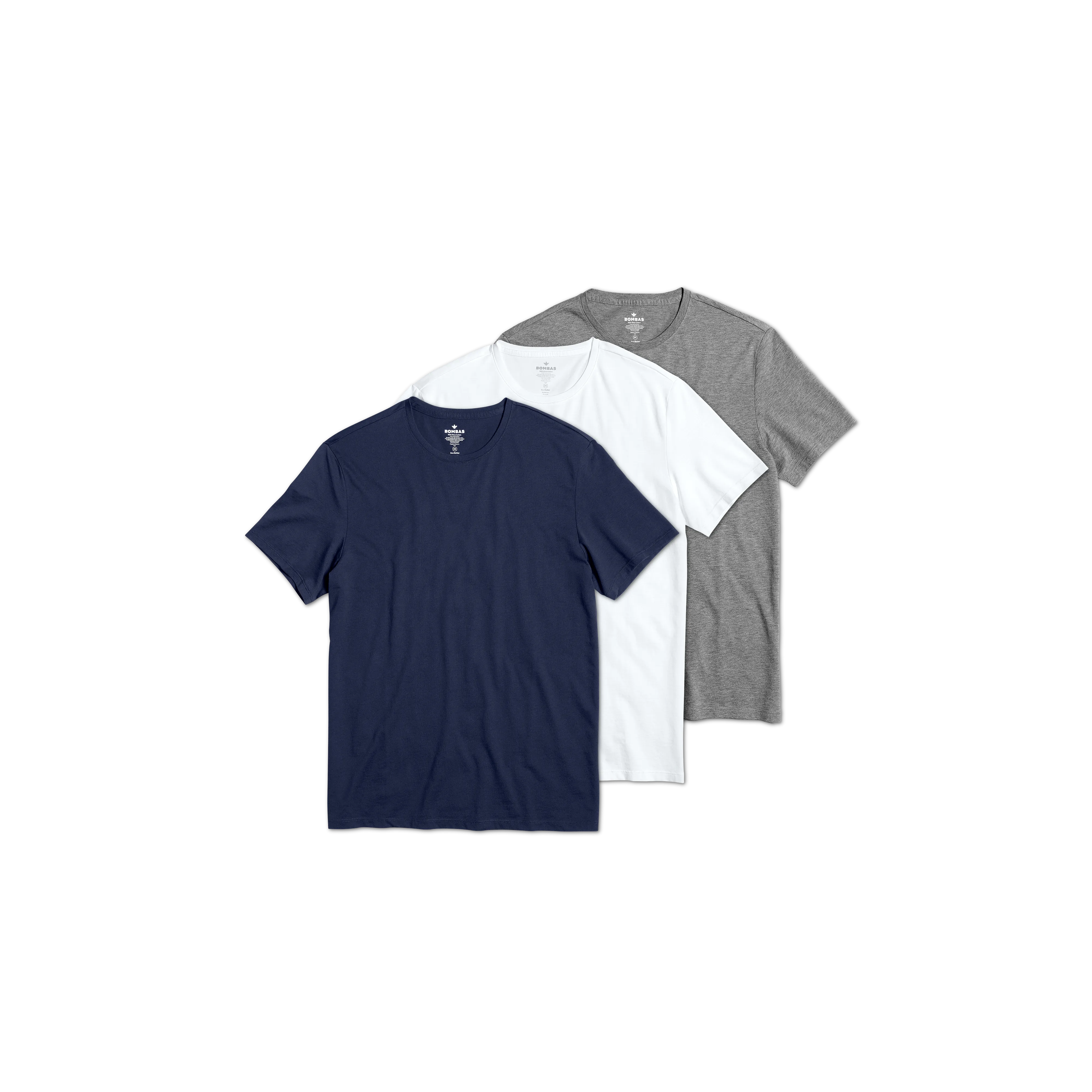 Men's Pima Cotton Crew Neck T-Shirt 3-Pack