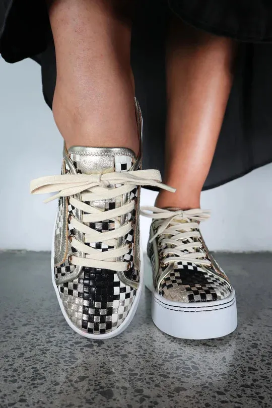 Minx Kellie Multi Metallic Sneaker