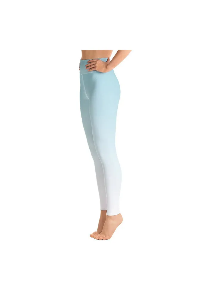 Misty Blue Yoga Leggings