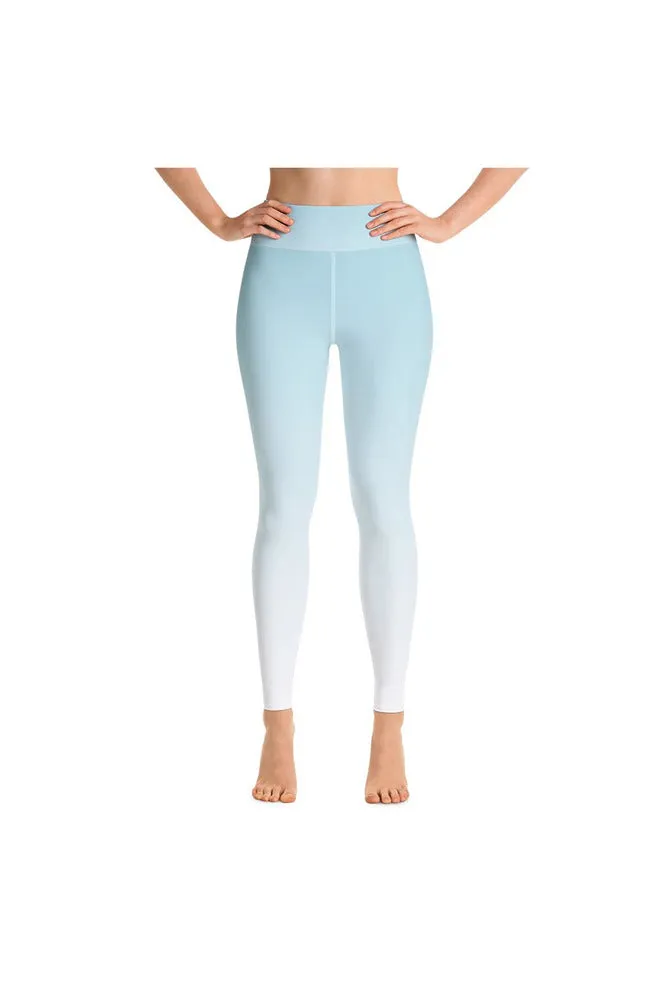 Misty Blue Yoga Leggings