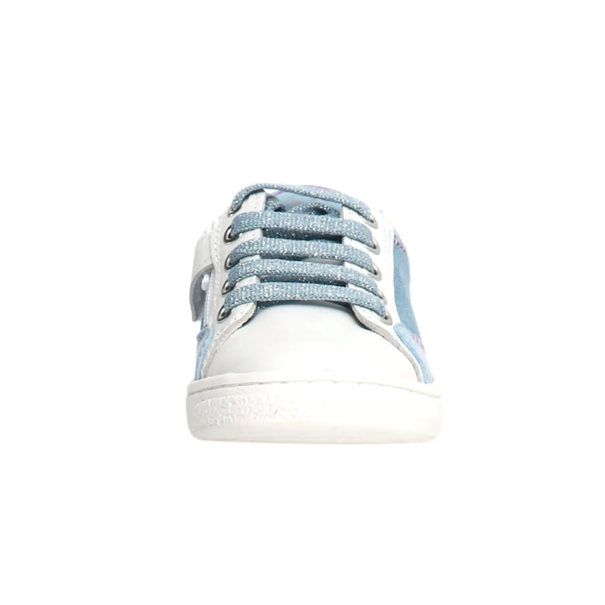 Naturino Girl's (Sizes 33-35) Denim Side Zip Sneaker