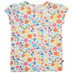 Piccalilly Rainbow Meadow All Over Print T-shirt