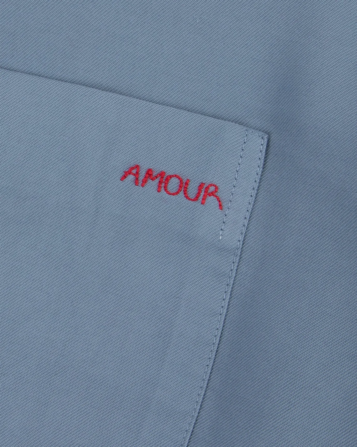 "Amour" tombelle viscose shirt