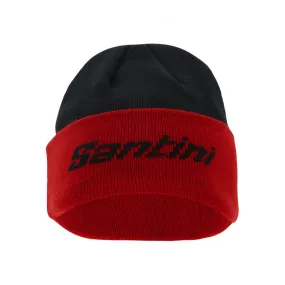 Santini TDF Paris Roubaix Wool Cap - Black