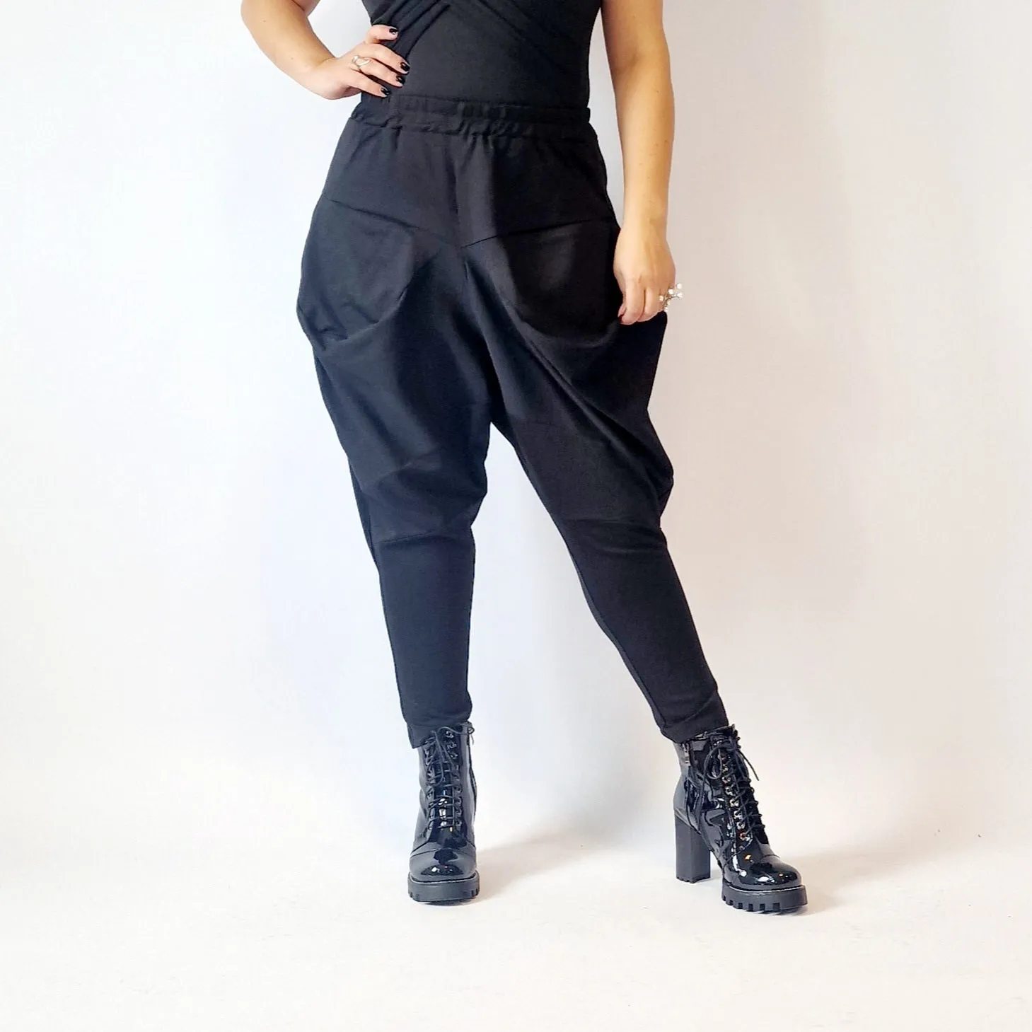 Simple Moderne Jazz Up Puffed Style Punky Trousers