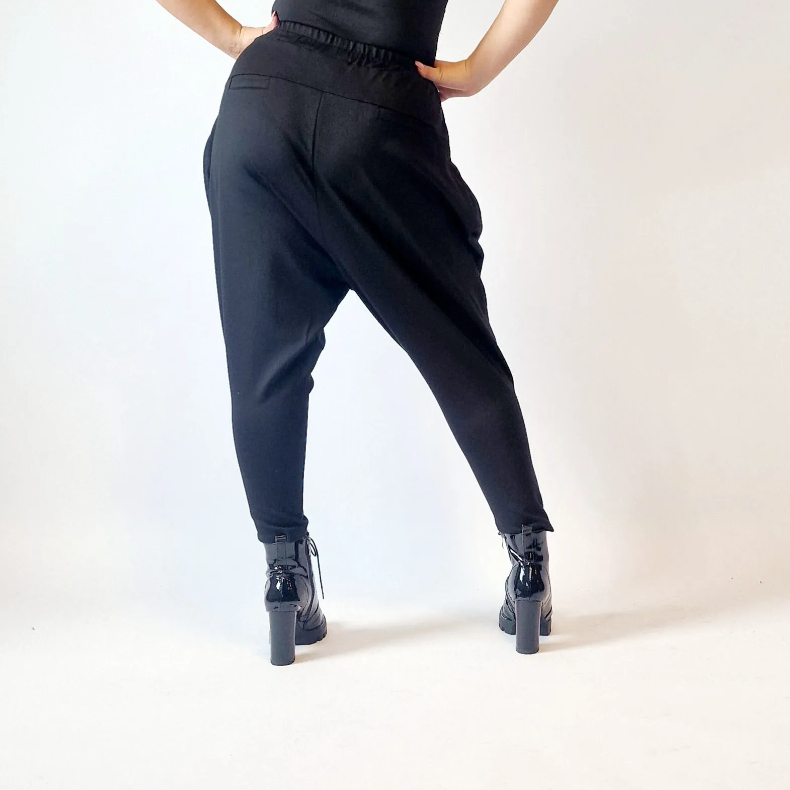 Simple Moderne Jazz Up Puffed Style Punky Trousers