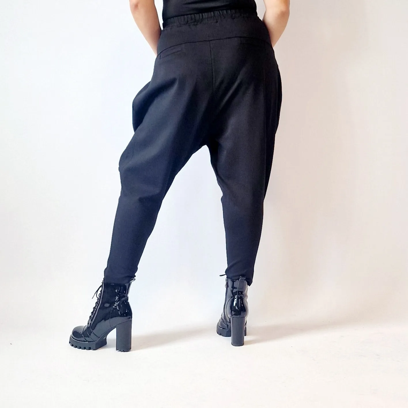 Simple Moderne Jazz Up Puffed Style Punky Trousers