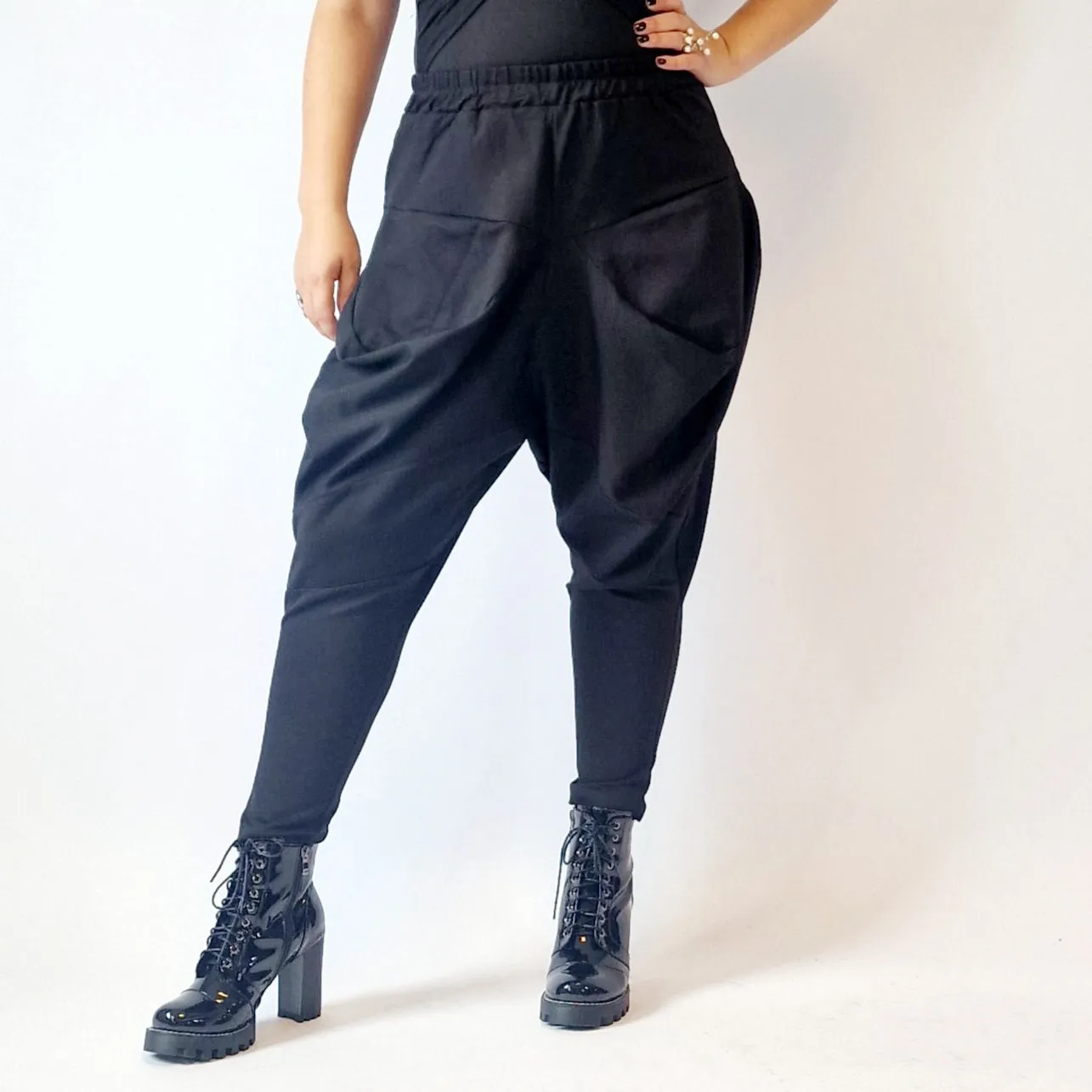 Simple Moderne Jazz Up Puffed Style Punky Trousers