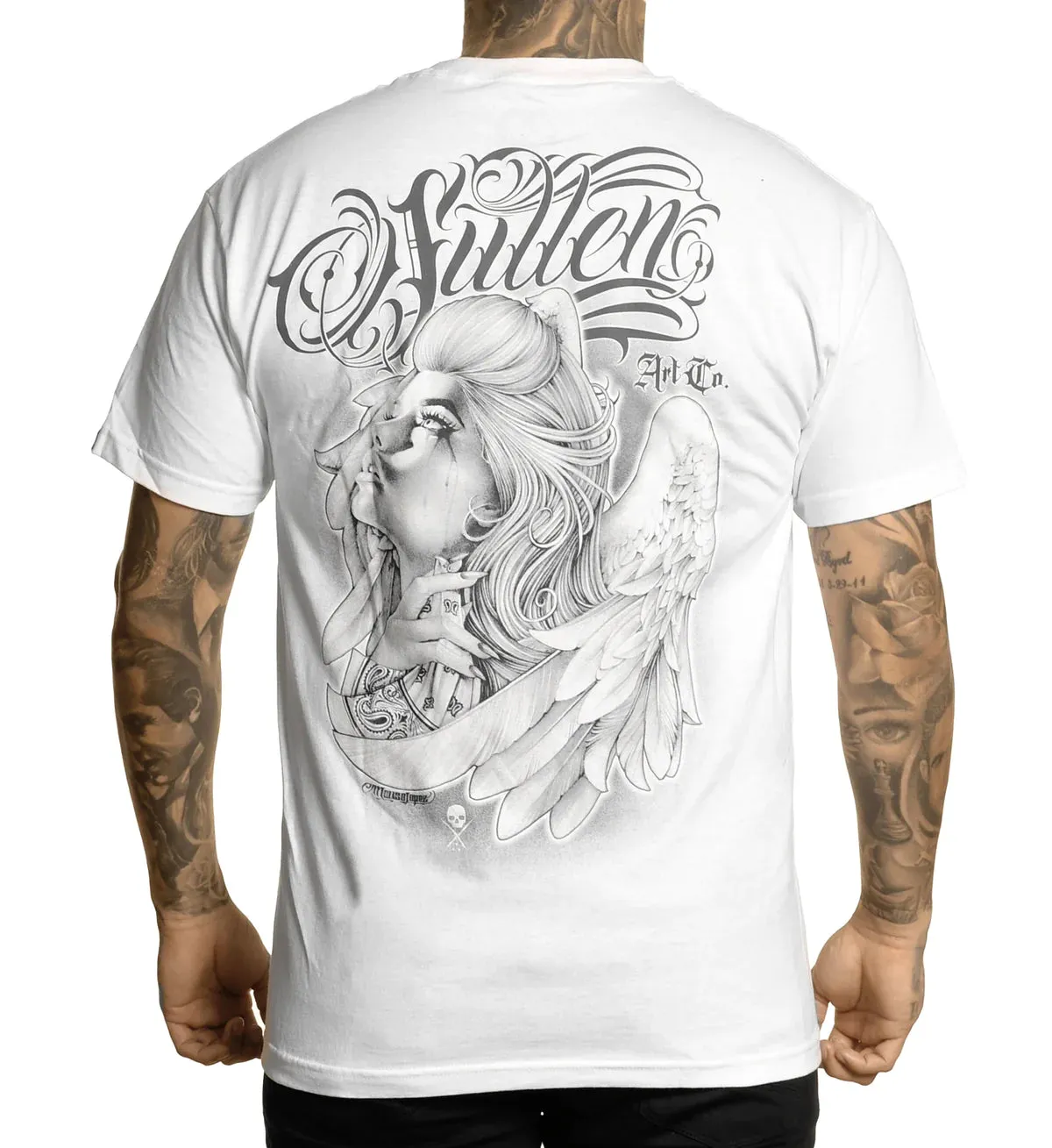 Sullen Heaven Sent Tee White