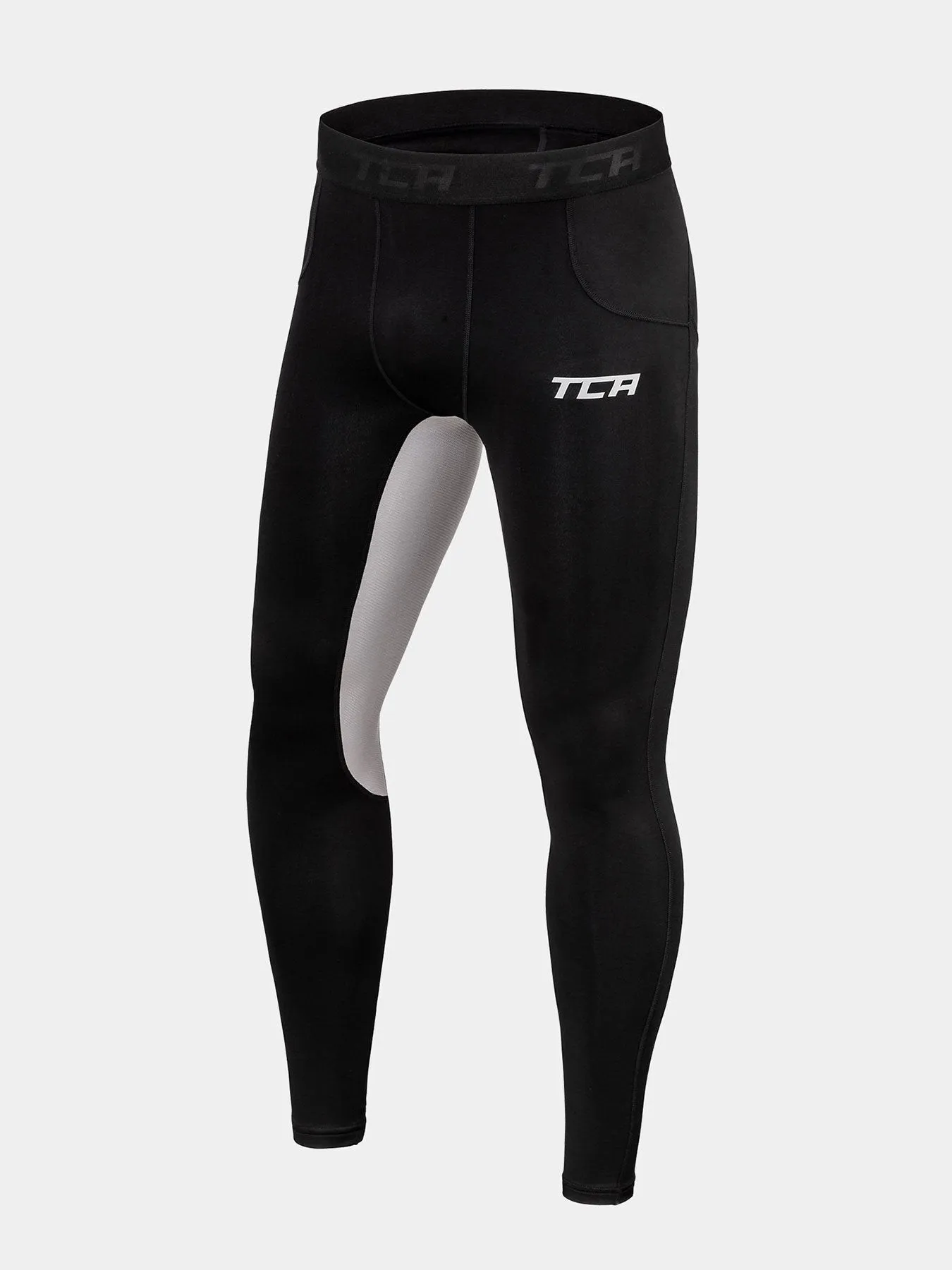 SuperThermal Compression Base Layer Tights For Men With Brushed Inner Fabric