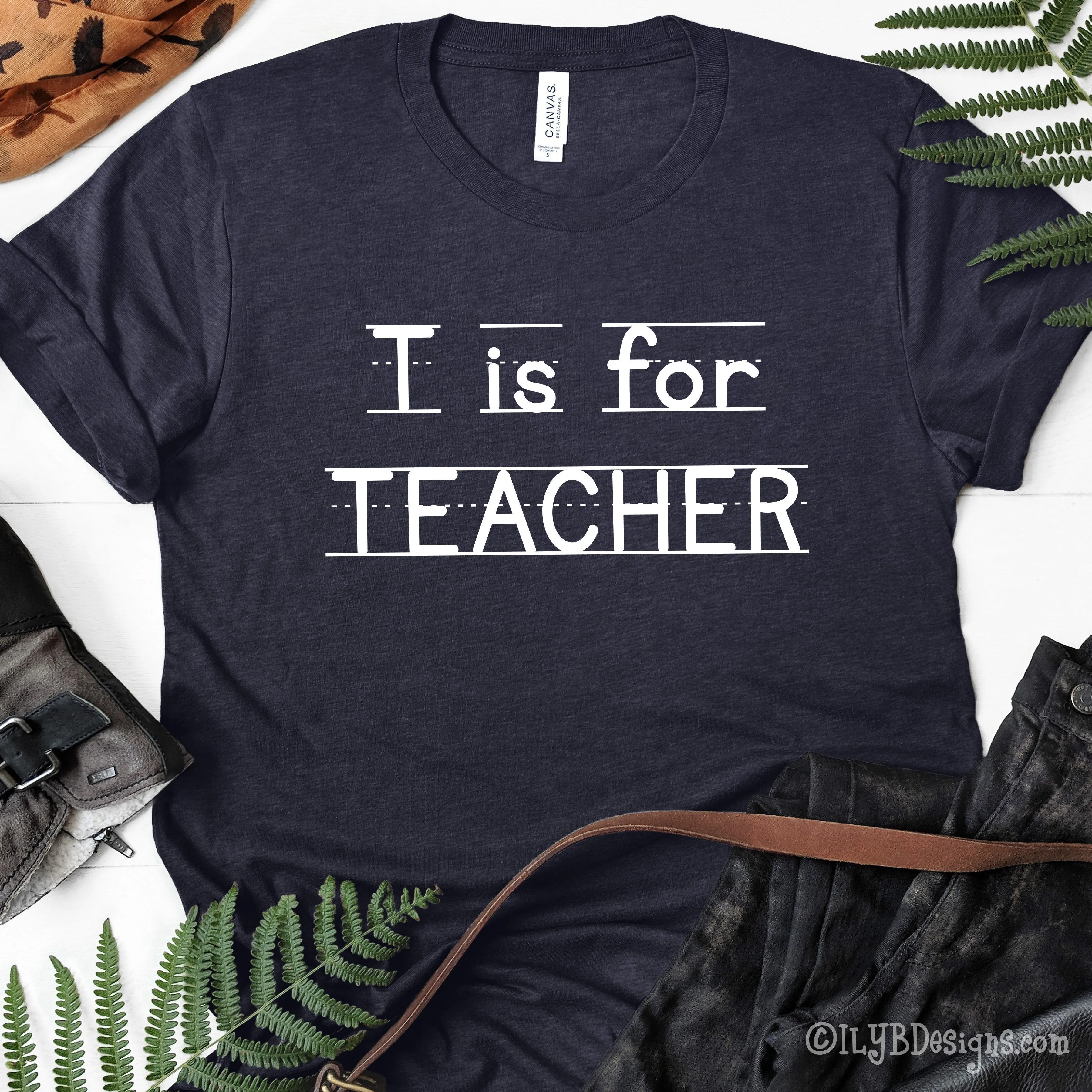 T is for Teacher Shirt | ABC Shirt