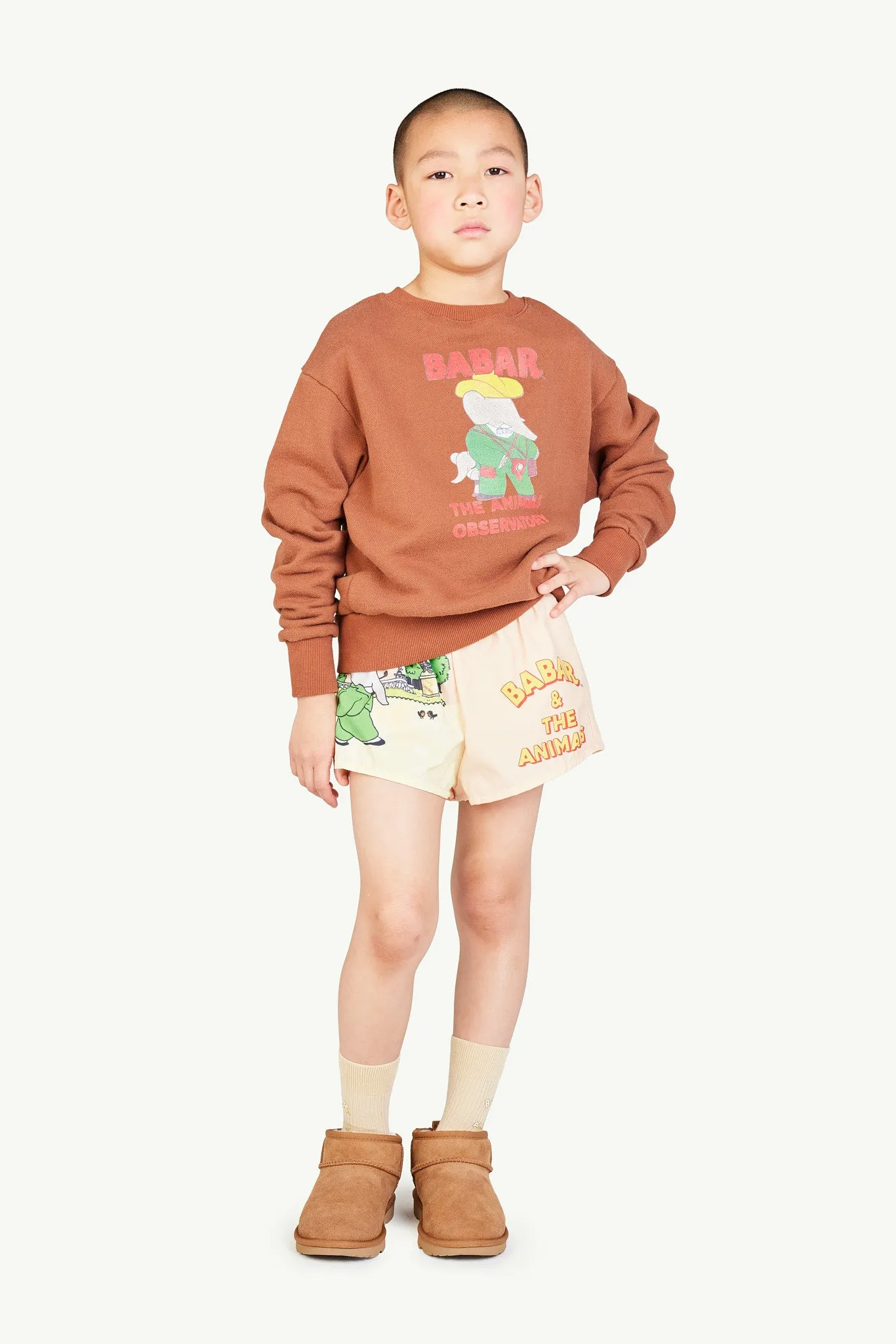 The Animals Observatory | BABAR Brown Bear Sweatshirt