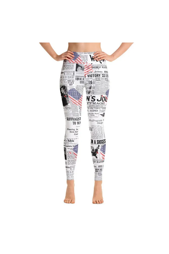 Women's Suffrage Yoga Leggings