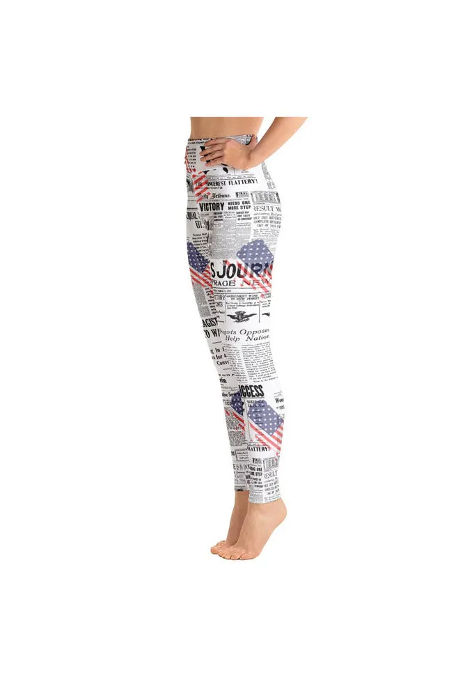 Women's Suffrage Yoga Leggings