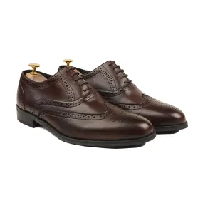 Worchester - Men's Dark Brown Calf Leather Oxford Shoe