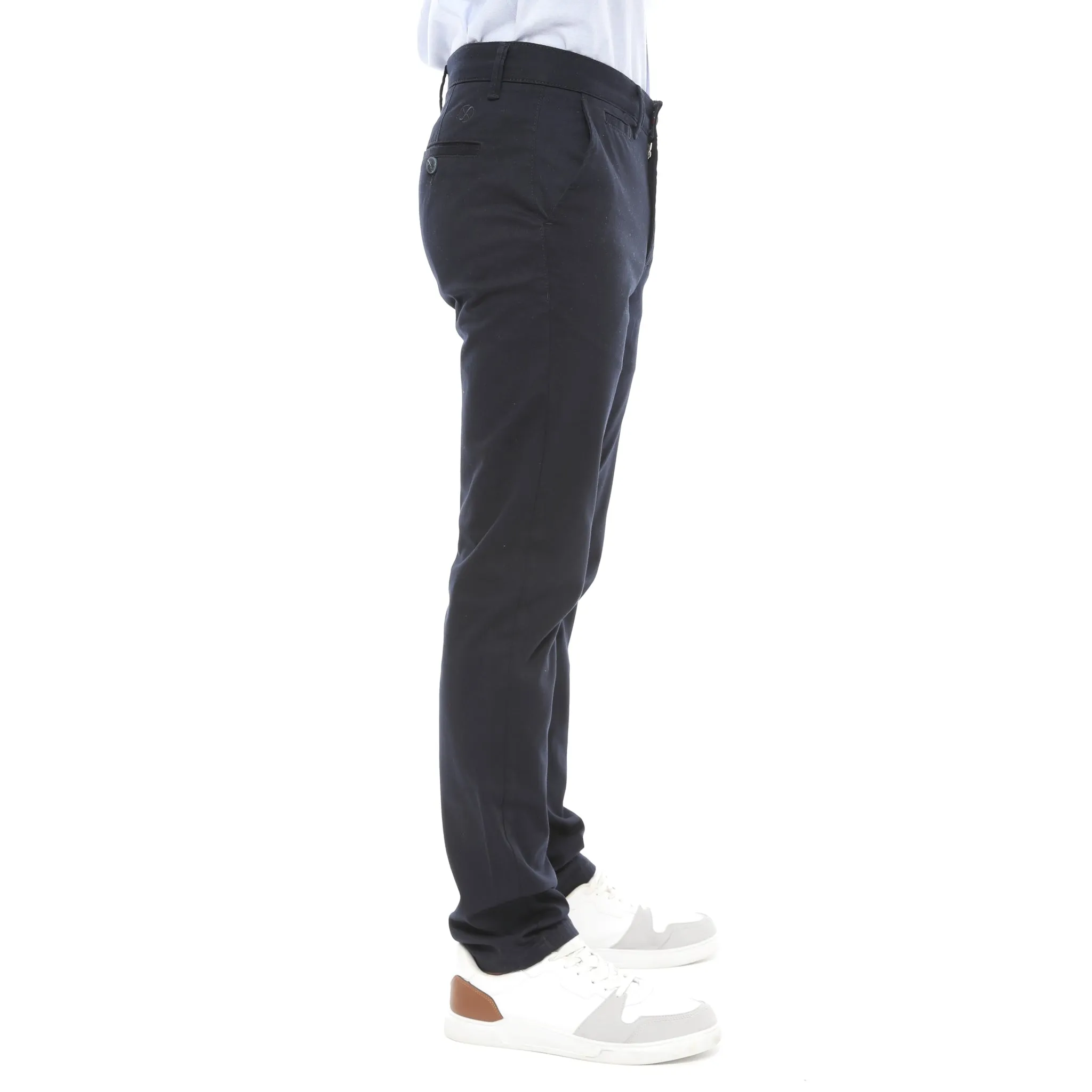 Xact Mens Classic Soft Twill Stretch Chino Trouser