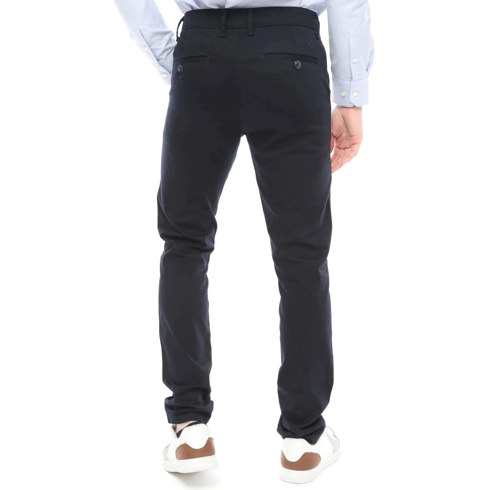 Xact Mens Classic Soft Twill Stretch Chino Trouser